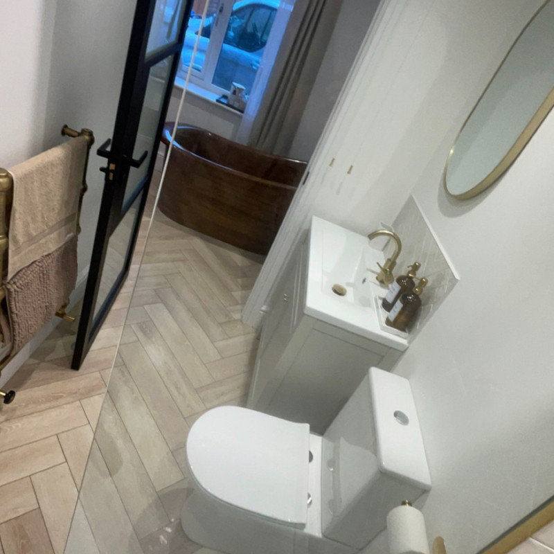 Bathroom installation in Chippenham